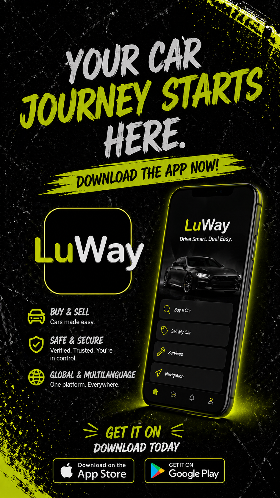 Luway aplicatie globala soferi